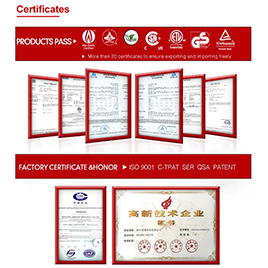 OUR CERTIFICATION